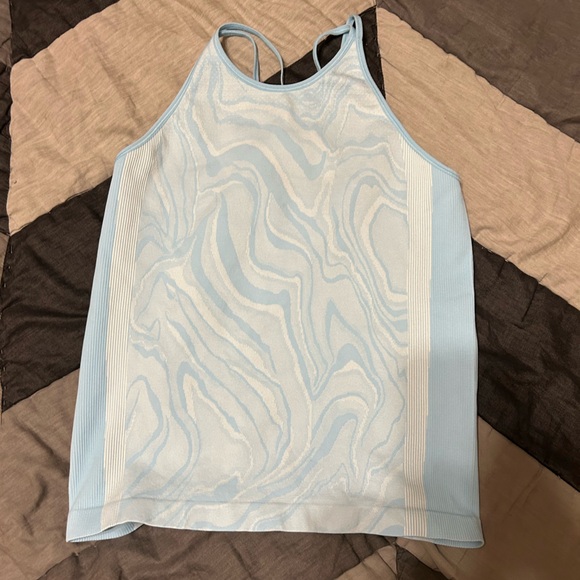 Kids all in motion blue swirl tank top - Picture 1 of 3
